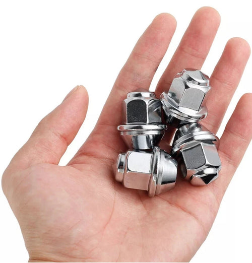 20 X FORD WHEEL NUTS ALLOY FIESTA MK5 MK6 MK7 MK8 M12 X 1.5 19MM OEM STYLE