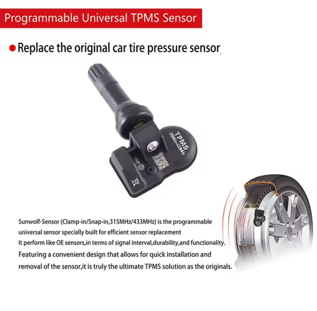 16x Autel Universal sensor 315MHz 433MHz