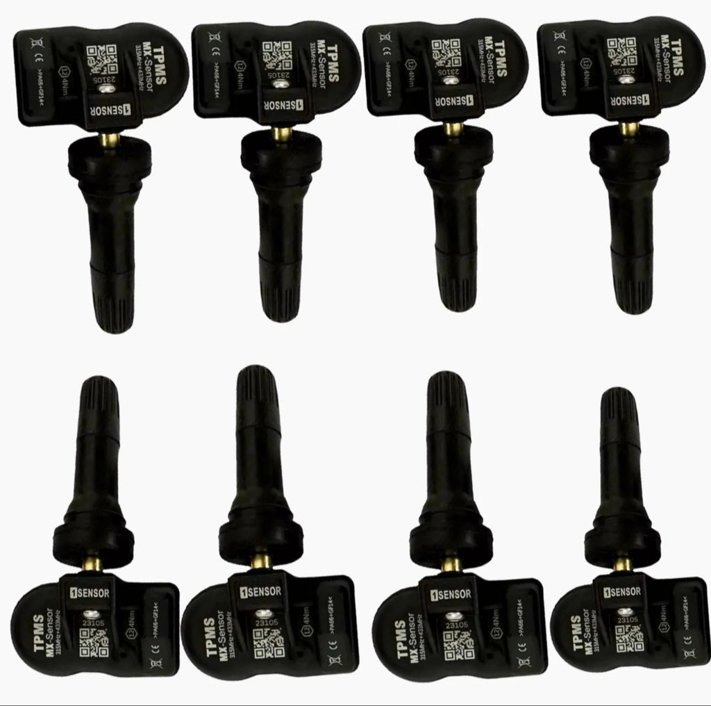 8x Autel TPMS Universal Programmable 315/433
